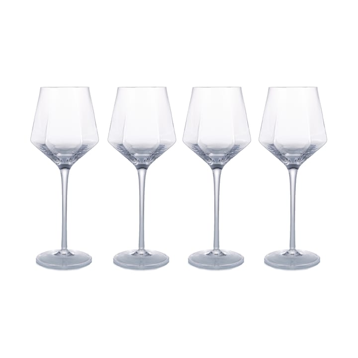HEXA wine glass 35 cl 4-pack - Clear - Vargen & Thor