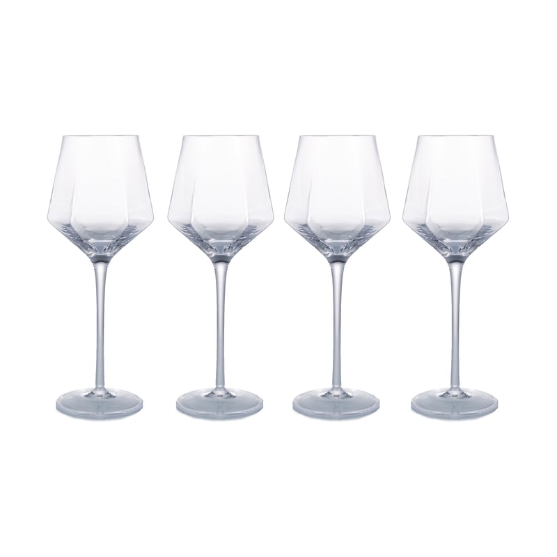 Vargen & Thor HEXA wine glass 35 cl 4-pack Clear