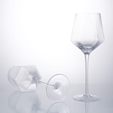 HEXA wine glass 35 cl 4-pack - Clear - Vargen & Thor