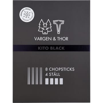 Kito Chopsticks 4-pack - Black - Vargen & Thor