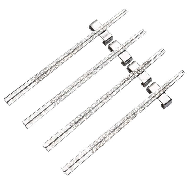 Vargen & Thor Kito Chopsticks 4-pack Silver