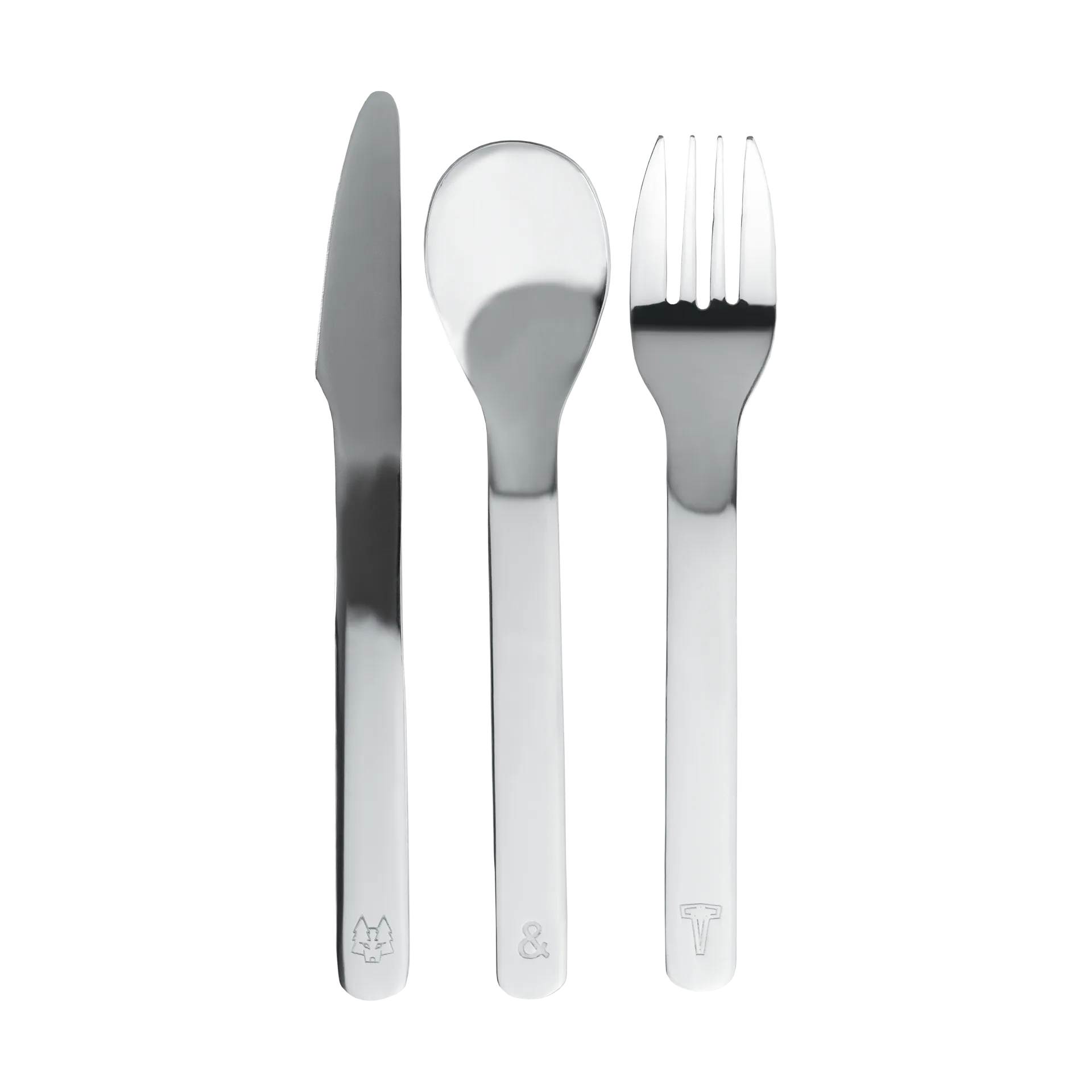 Lupo children's cutlery 9 pieces, Stainless steel Vargen & Thor