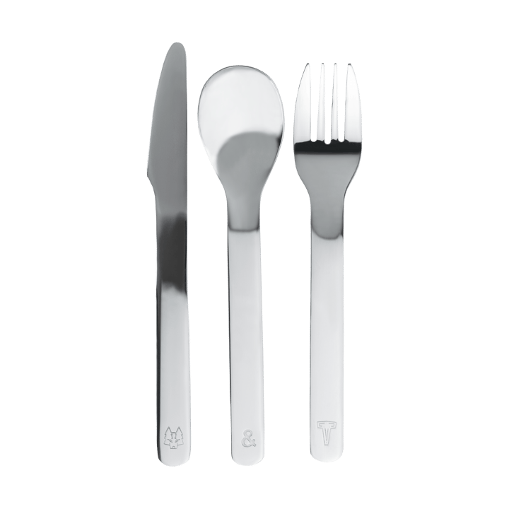 Lupo children's cutlery 9 pieces, Stainless steel Vargen & Thor