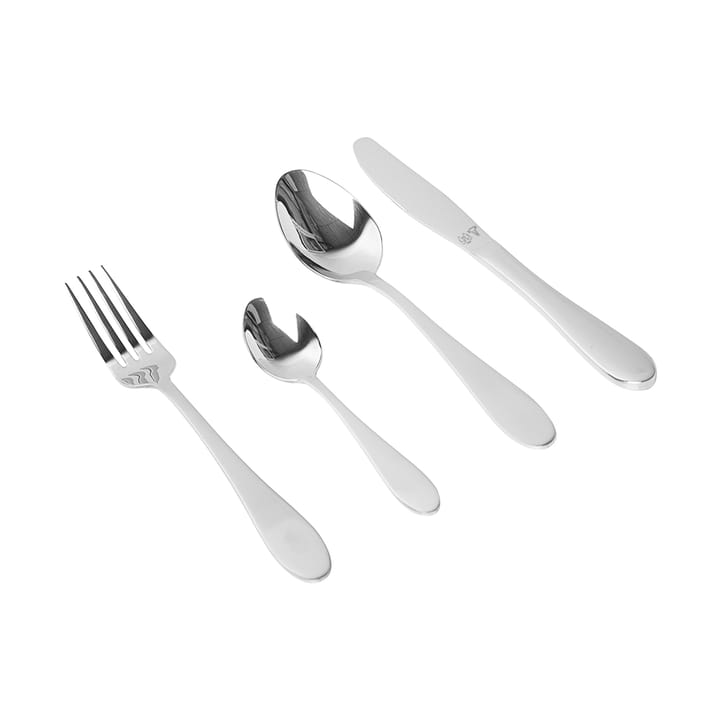 Nord cutlery 16 pieces, Polerat silver Vargen & Thor