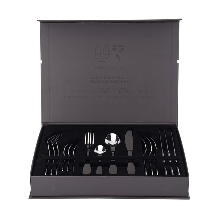Nord cutlery 16 pieces, Polerat silver Vargen & Thor