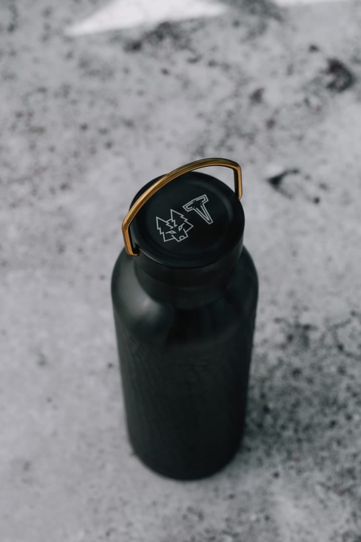 SNÖRÖK thermos 750 ml - Matte black - Vargen & Thor