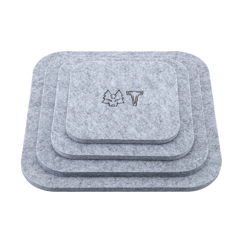 Vargen & Thor ULT trivet 4 pieces Ash grey