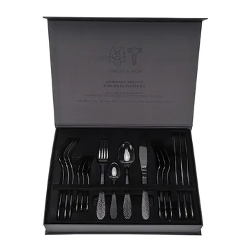 Vargen & Thor cutlery 16 pieces - Onyx. black - Vargen & Thor