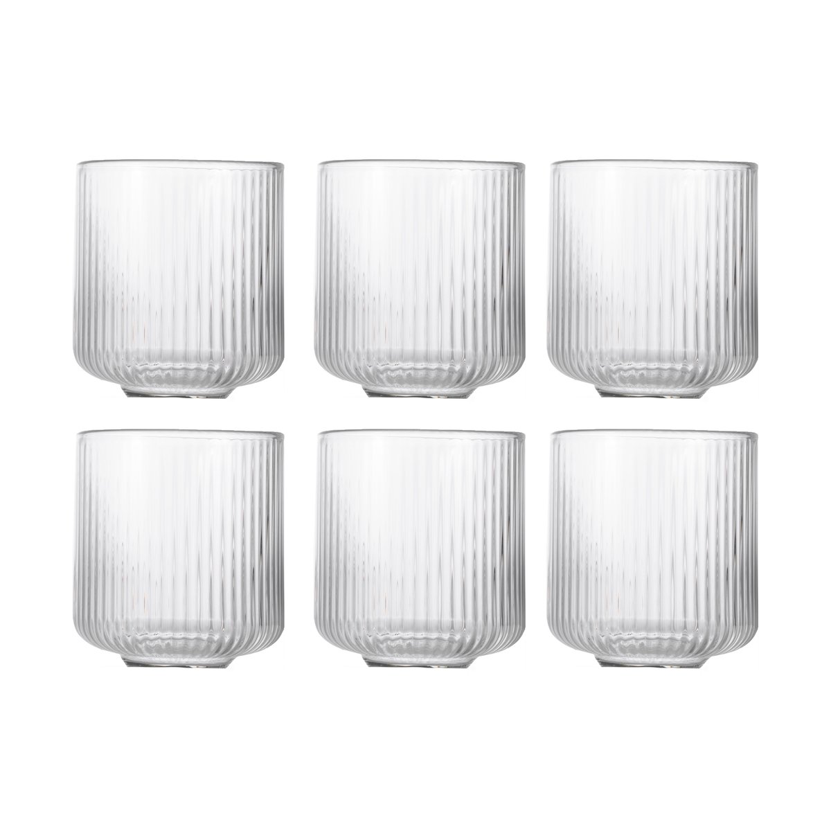 Vargen & Thor YKON glass 6-pack 41 cl Evident transparent