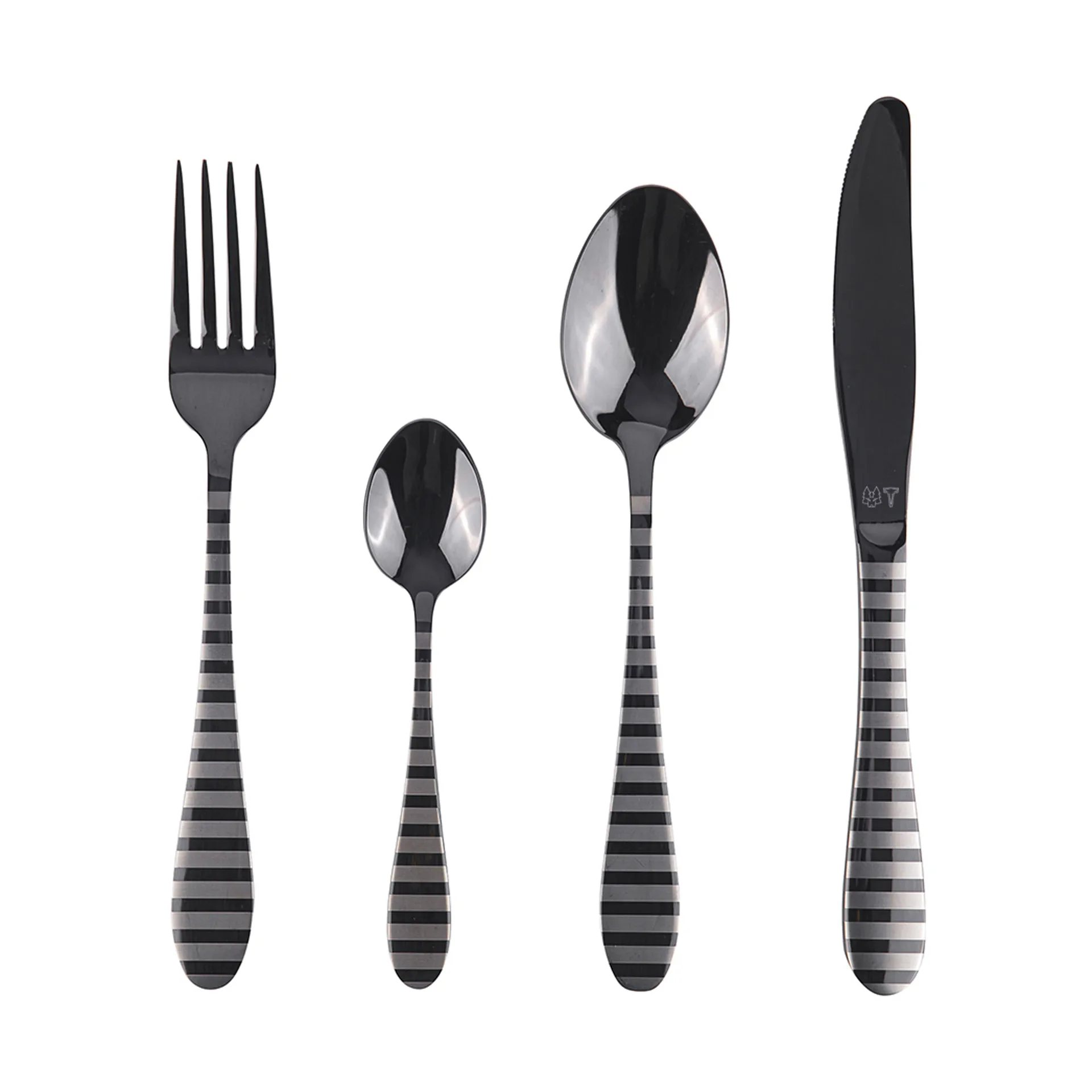 Zebra cutlery, 16 pieces Vargen & Thor