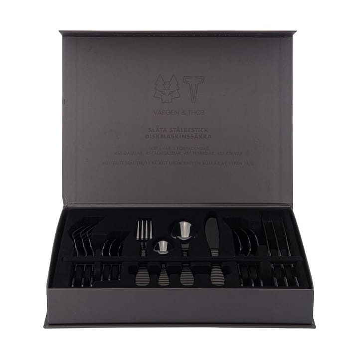 Zebra cutlery, 16 pieces Vargen & Thor