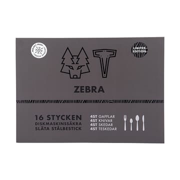 Zebra cutlery - 16 pieces - Vargen & Thor