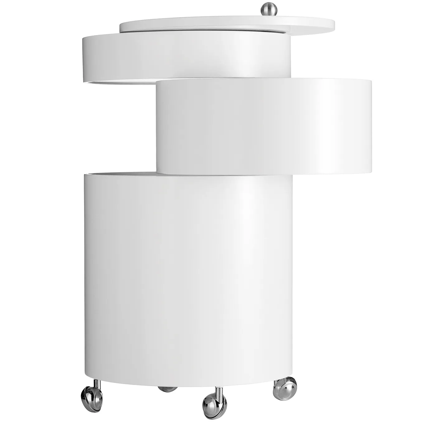 Barboy tea trolley, White Verpan