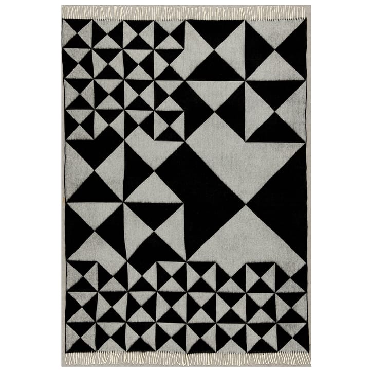 Mirror throw 130x190 cm - Black - Verpan