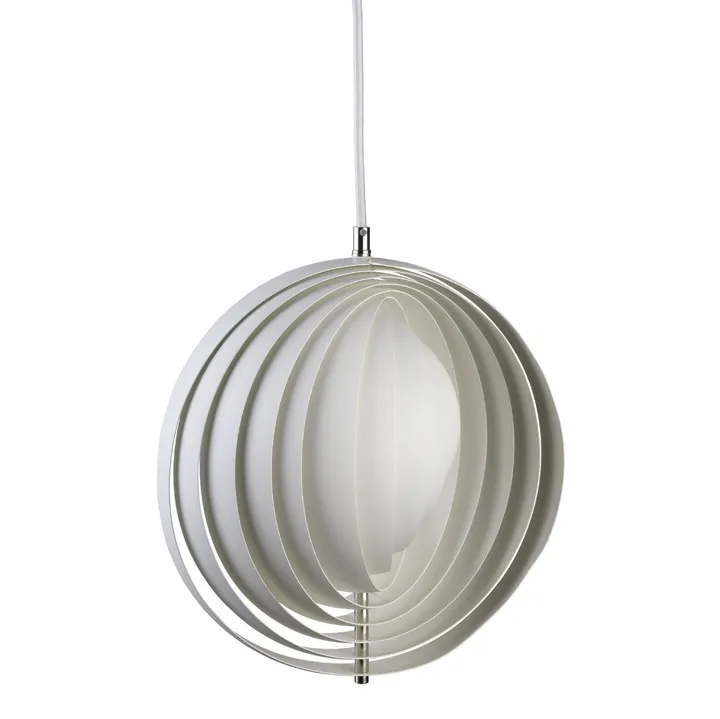 Moon pendant lamp - White, Ø34 cm - Verpan
