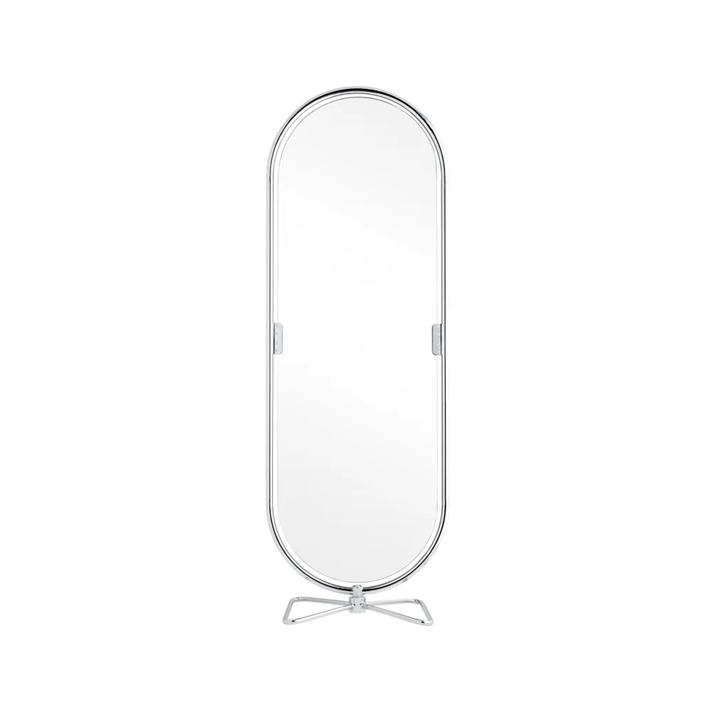 Panton System 123 floor mirror, Chrome Verpan