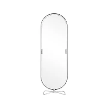 Panton System 123 floor mirror - Chrome - Verpan