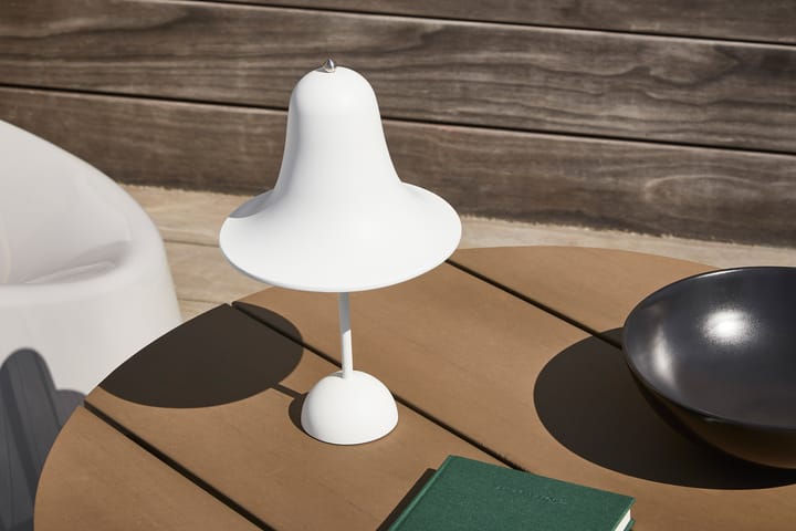 Pantop portable table lamp Ø18 cm - Matt White - Verpan