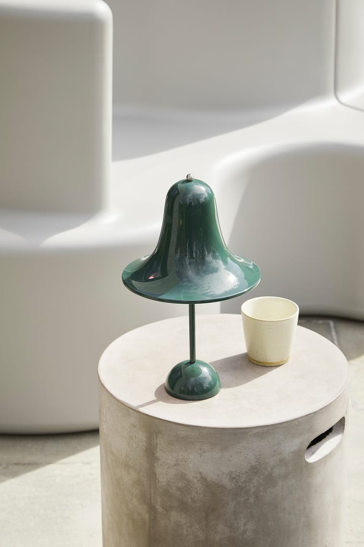 Pantop portable table lamp 30 cm - Dark Green - Verpan