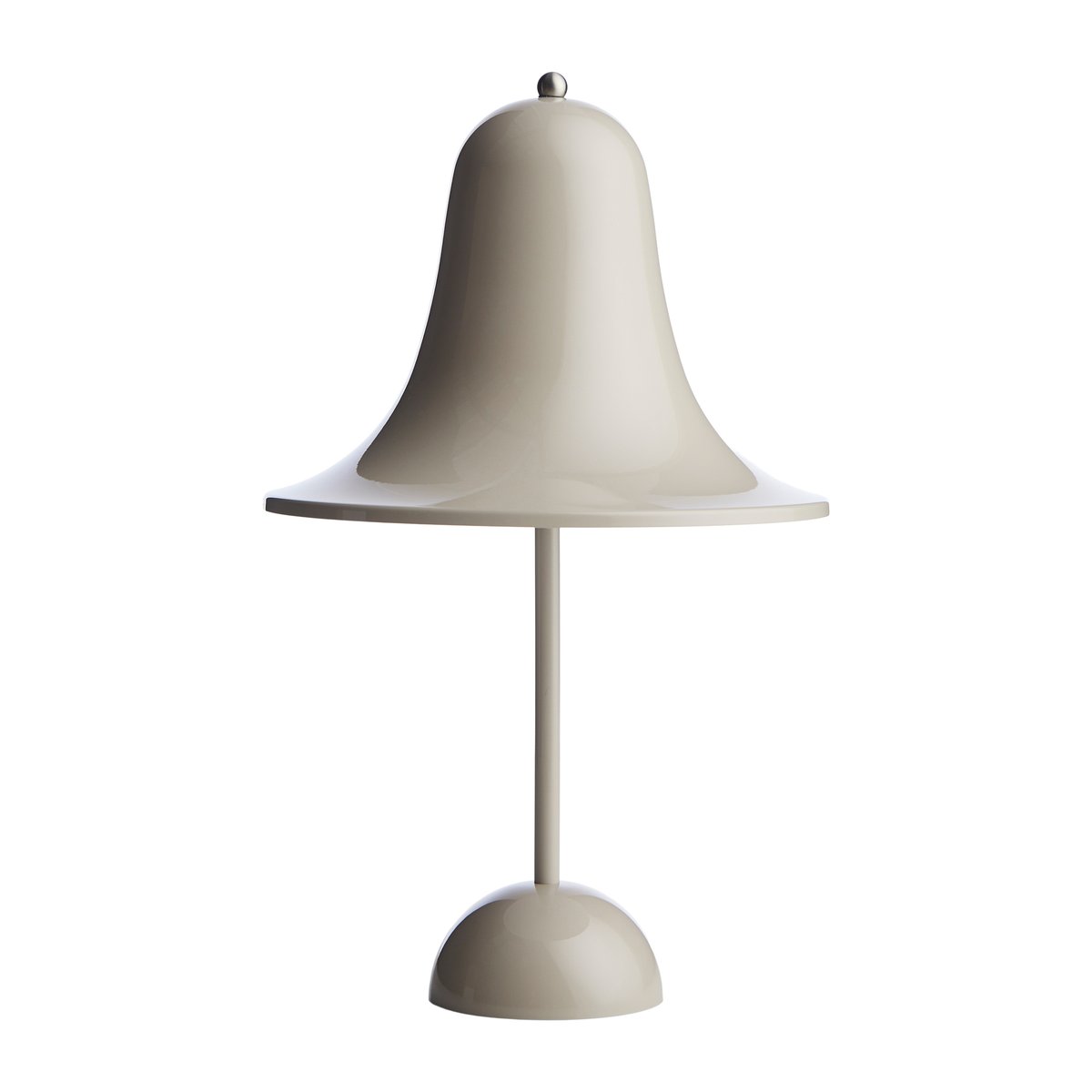 Verpan Pantop portable table lamp 30 cm Grey Sand | Scandinavian Design | Desk & table lamps | Grey