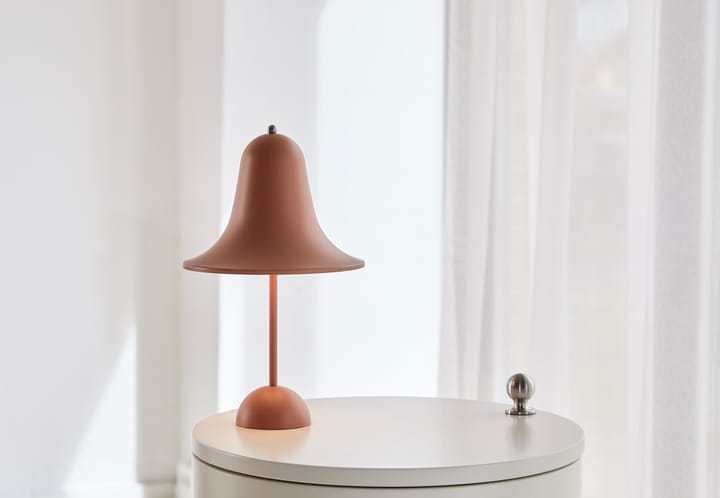 Pantop portable table lamp 30 cm - Matt terracotta - Verpan