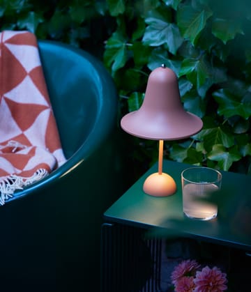 Pantop portable table lamp 30 cm - Matt terracotta - Verpan