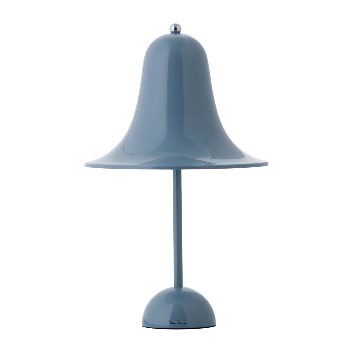 Verpan Pantop table lamp 23 cm Dusty blue | Scandinavian Design | Desk & table lamps | Blue