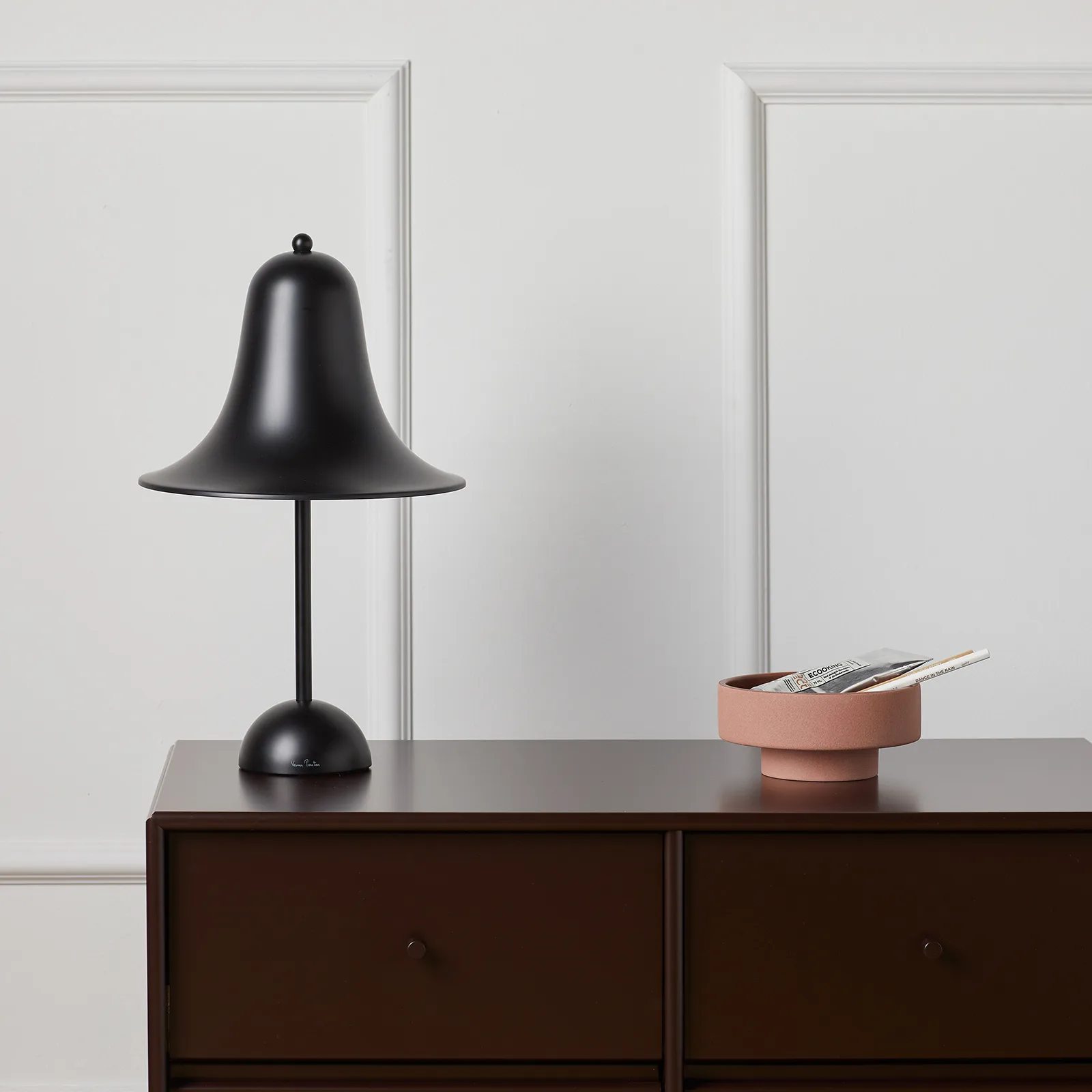 Pantop table lamp 23 cm, Matte black Verpan
