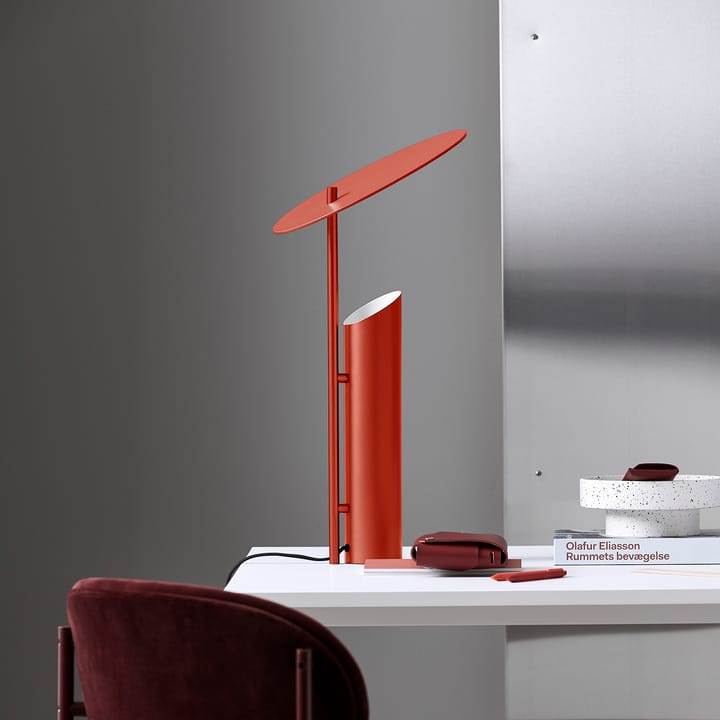 Reflect table lamp - red - Verpan