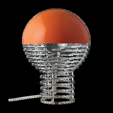 Wire table lamp Ø40 cm - Chrome-orange - Verpan