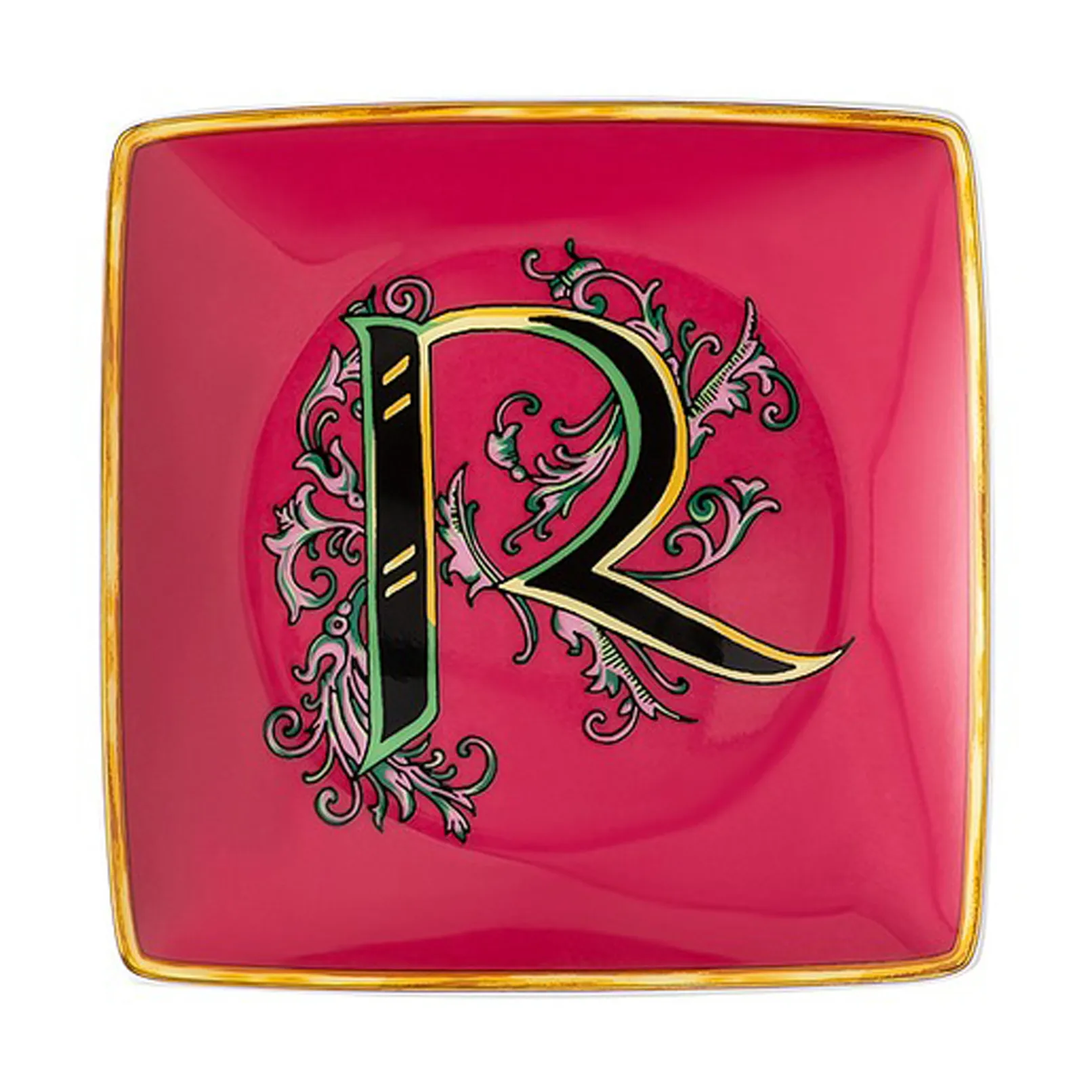 Versace Holiday Alphabet saucer 12 cm 7-pack, Versace Versace