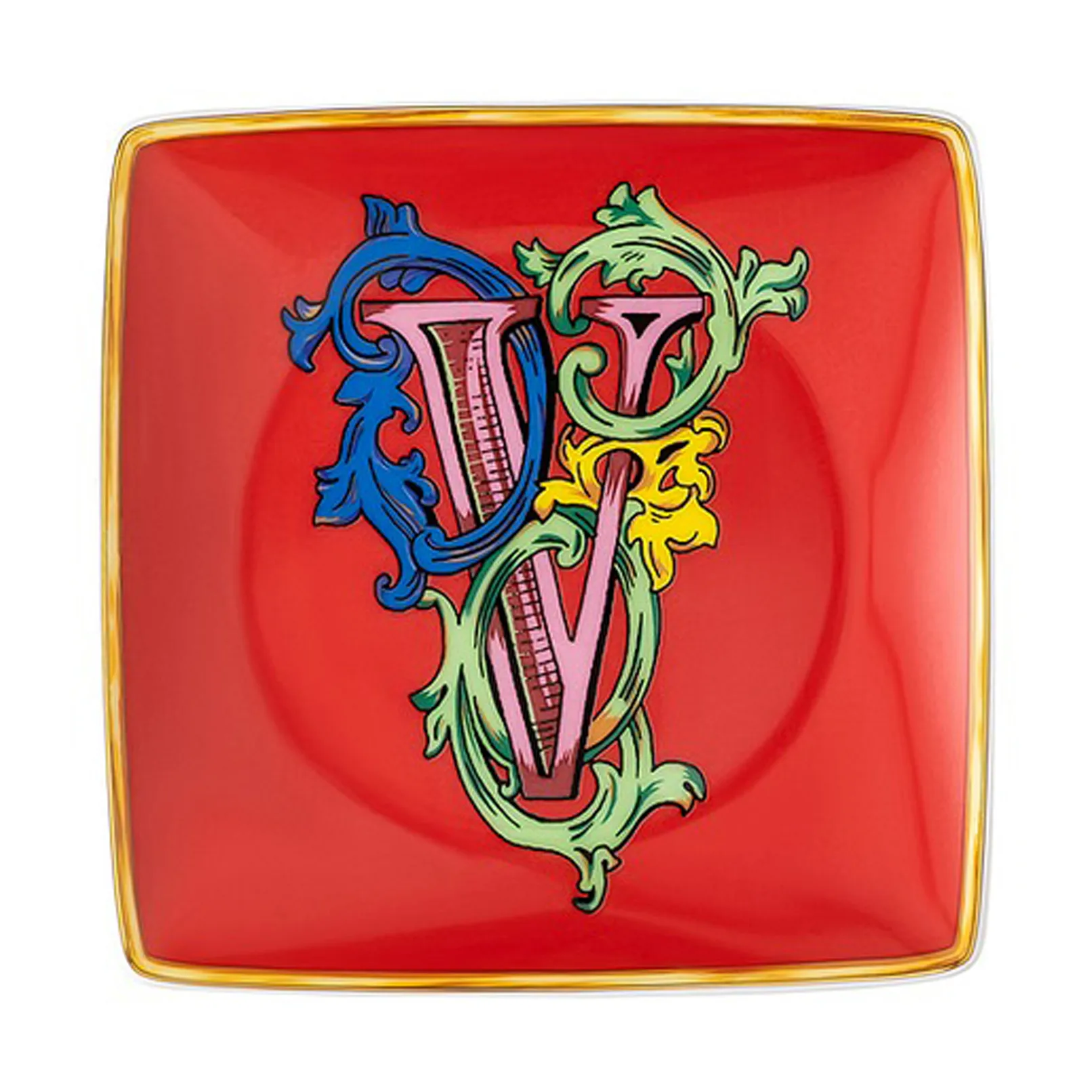 Versace Holiday Alphabet saucer 12 cm 7-pack, Versace Versace