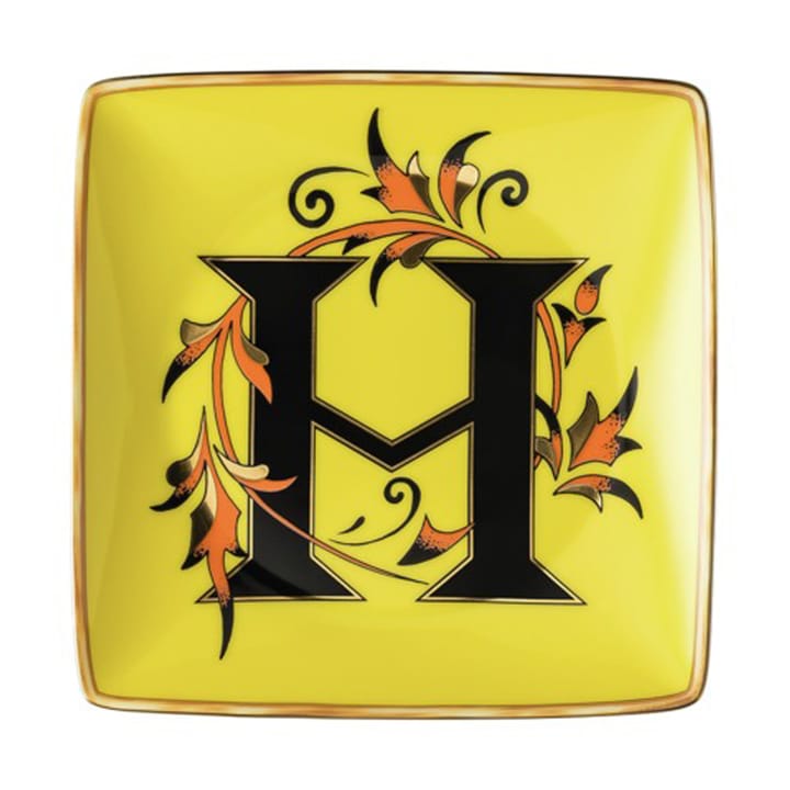 Versace Holiday Alphabet saucer 12 cm - H - Versace