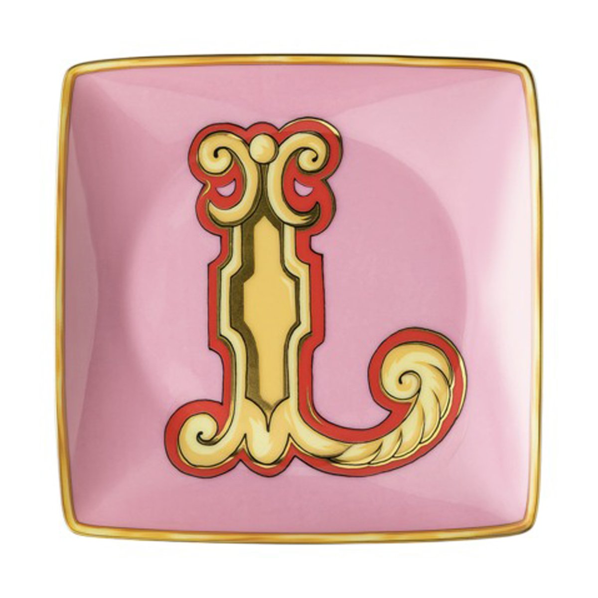 Versace Holiday Alphabet saucer 12 cm L | Scandinavian Design | Serving platters & dishes | Multi