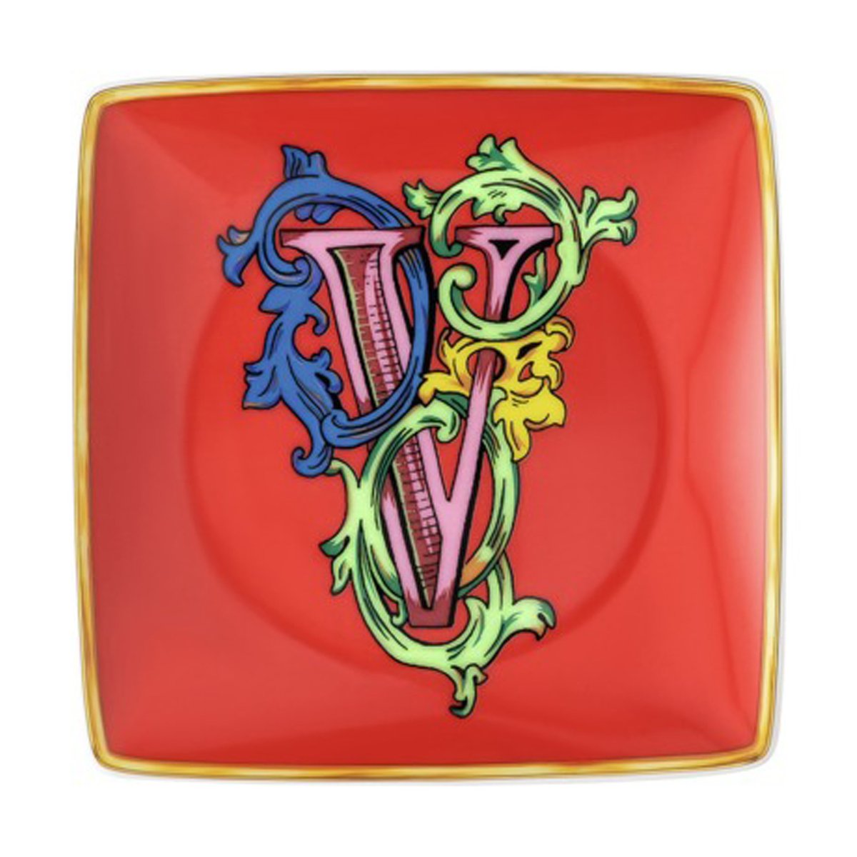 Versace Versace Holiday Alphabet saucer 12 cm V