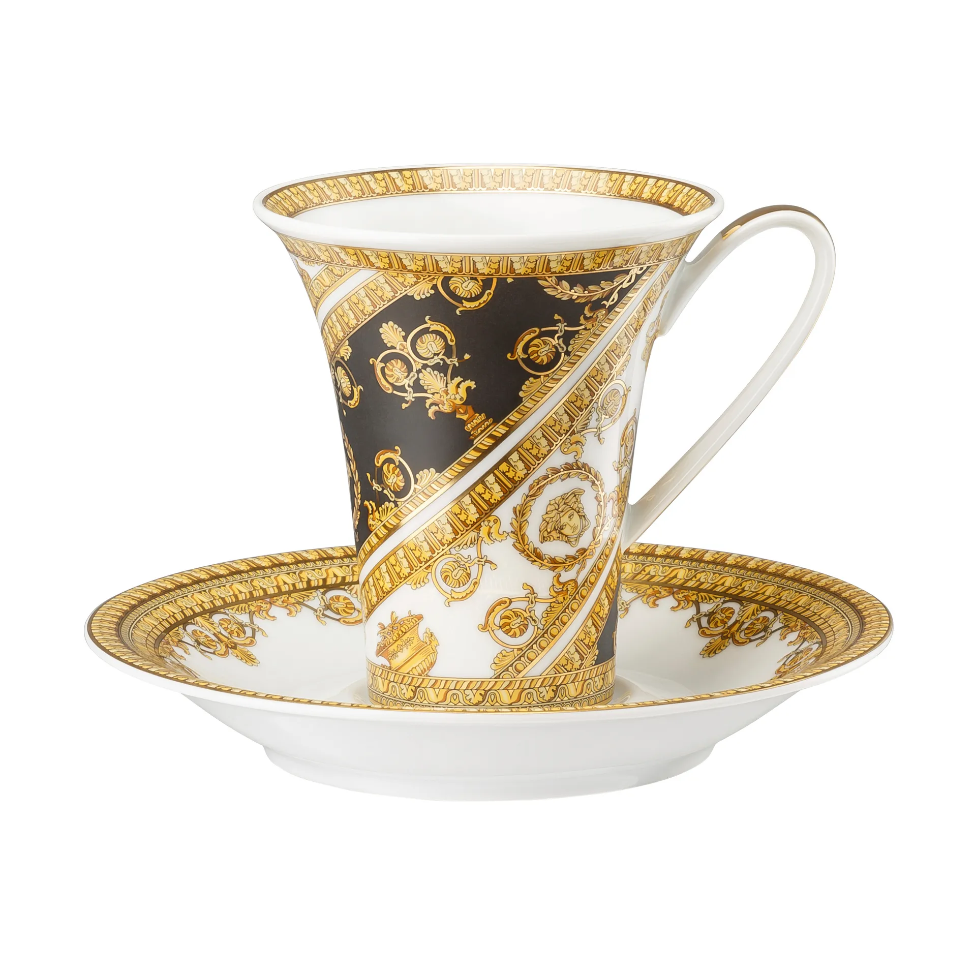 Versace I love Baroque cup with saucer, I love Baroque Versace
