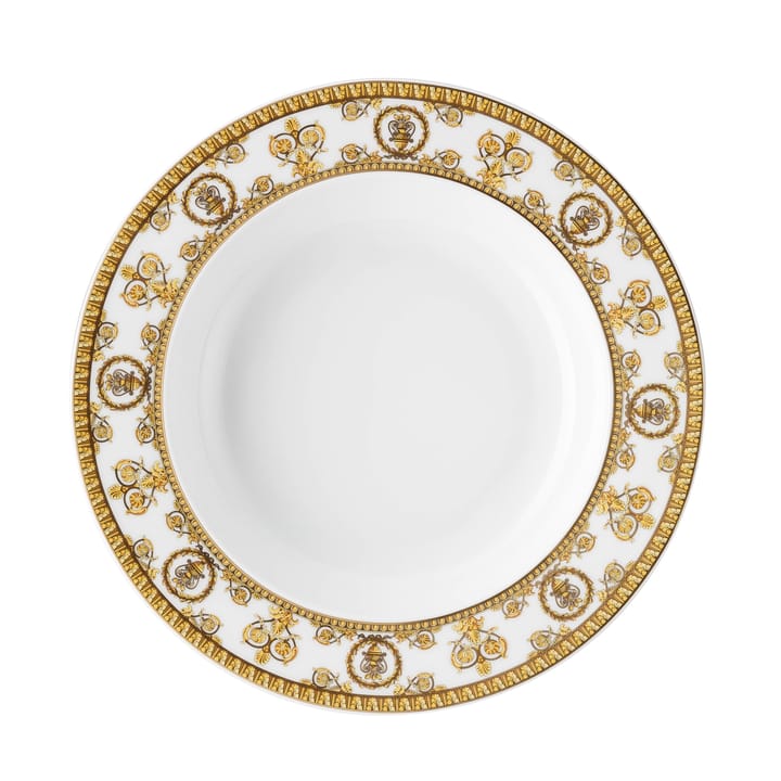 Versace I love Baroque deep  plate - Bianco - Versace