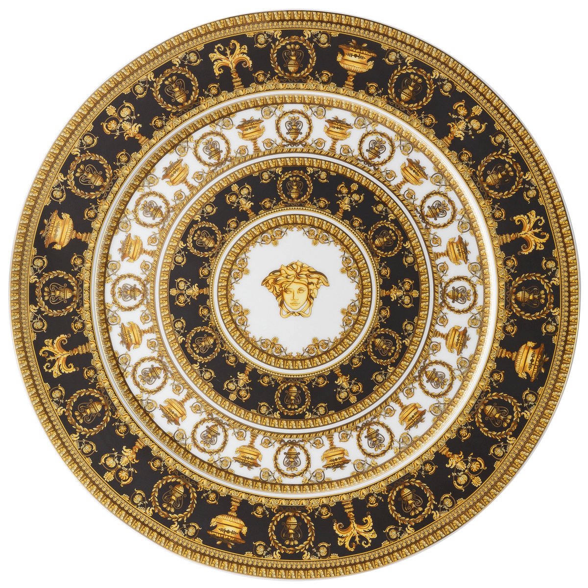 Versace I love Baroque service plate 33 cm | Scandinavian Design | Dinner plates | Gold-coloured