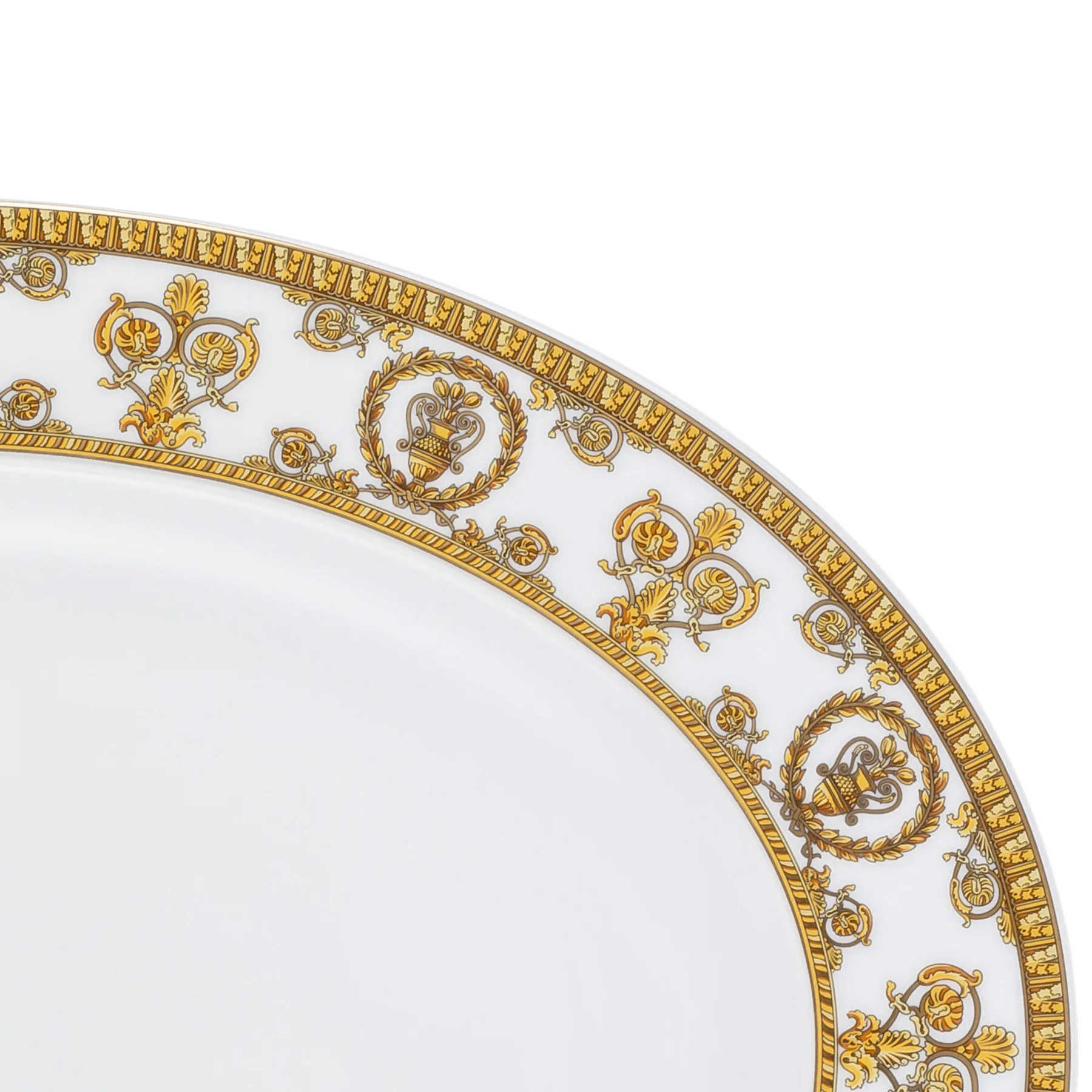 Versace I love Baroque serving plate, Bianco Versace