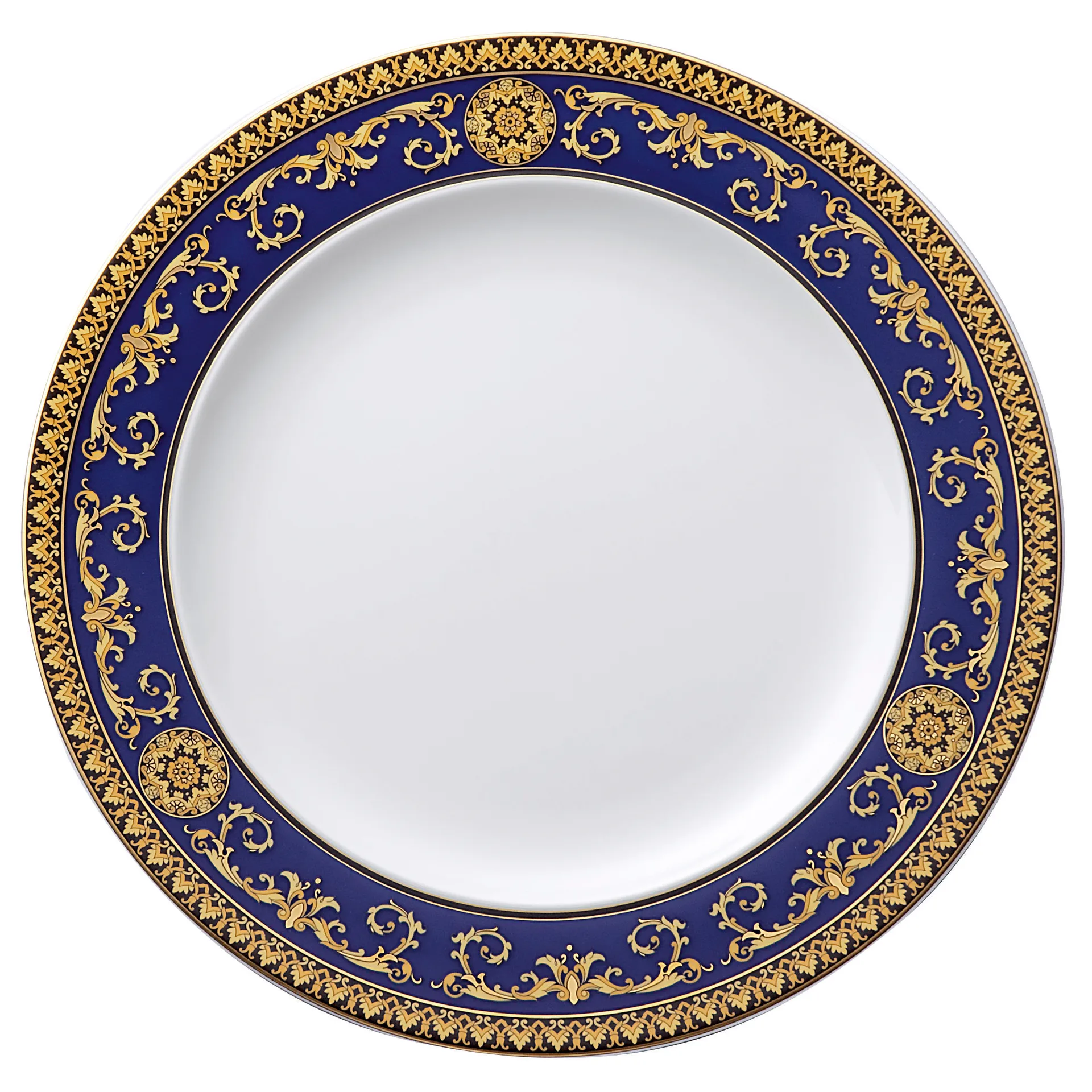 Versace Medusa Blue dinner plate, 27 cm Versace