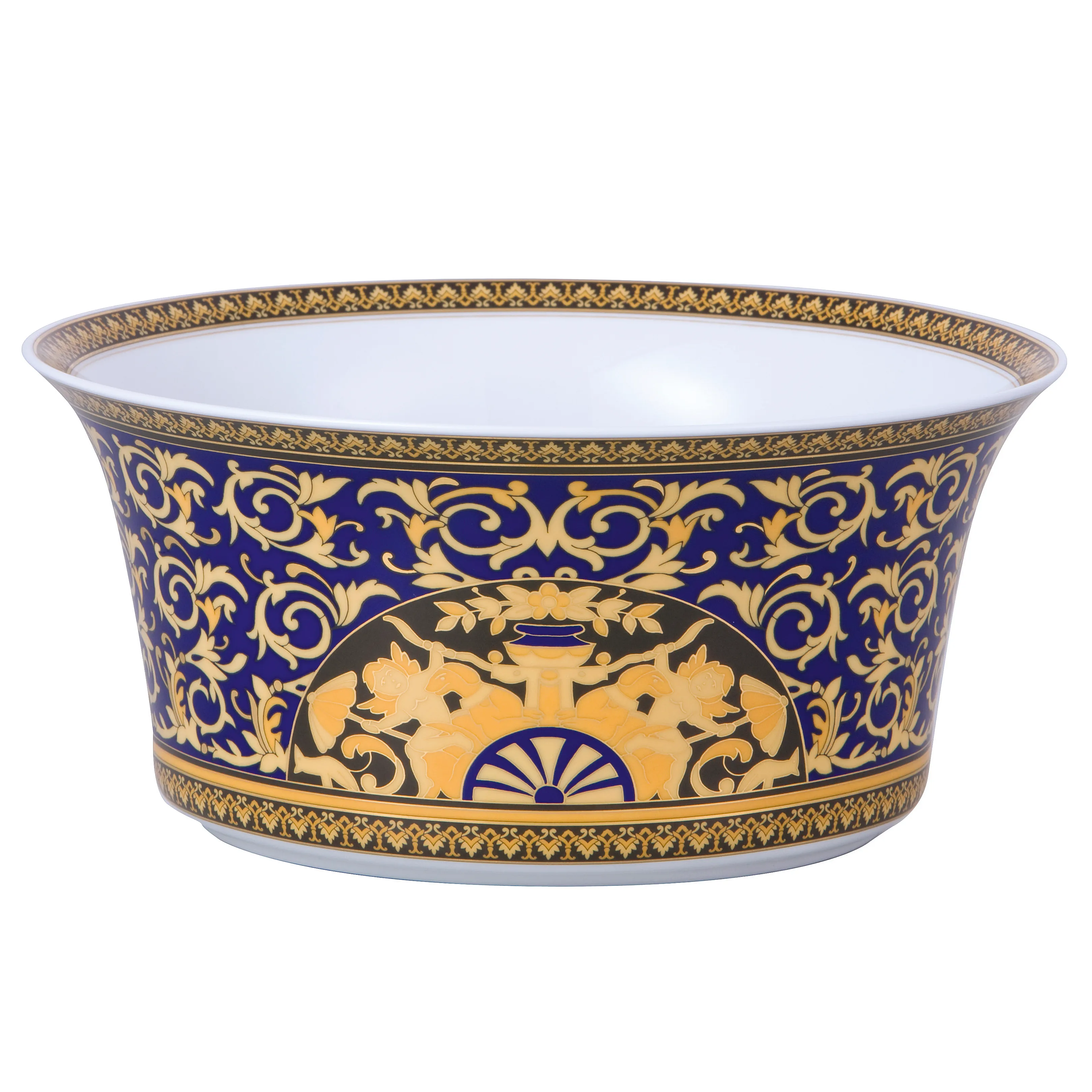 Versace Medusa Blue salad bowl from Versace - NordicNest.com