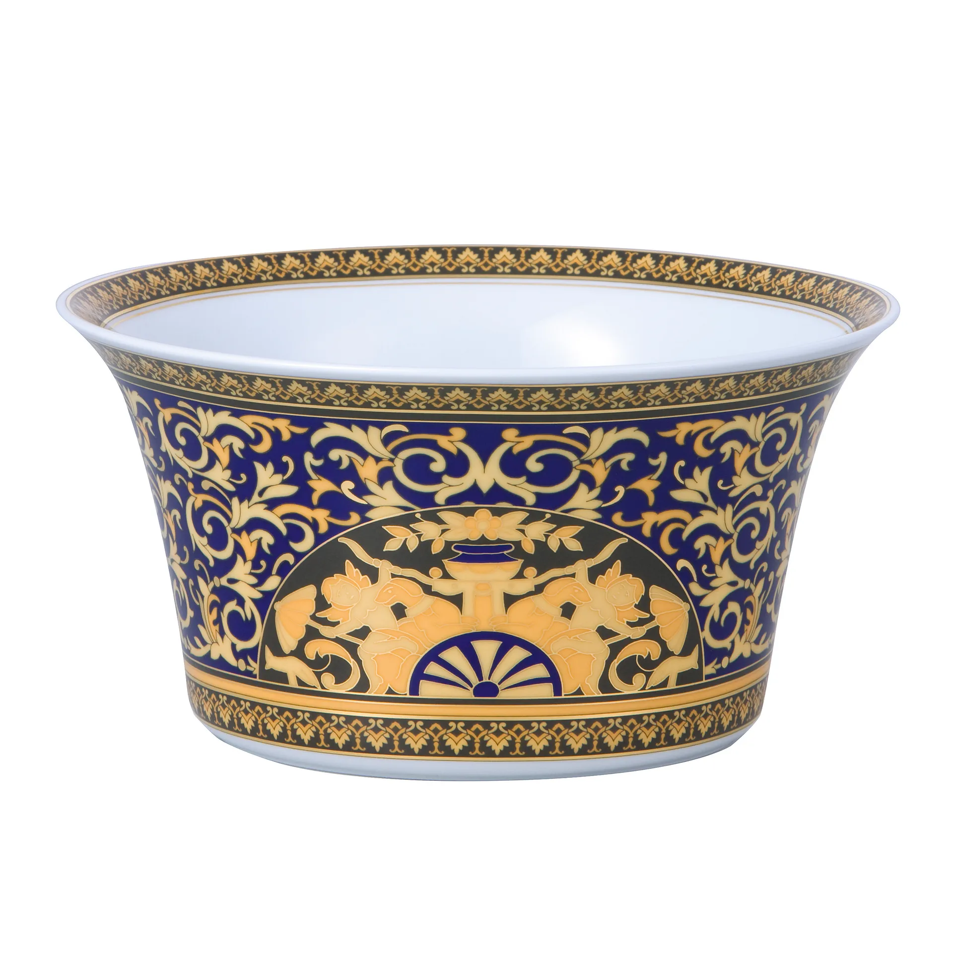 Versace Medusa Blue salad bowl, Medium Versace