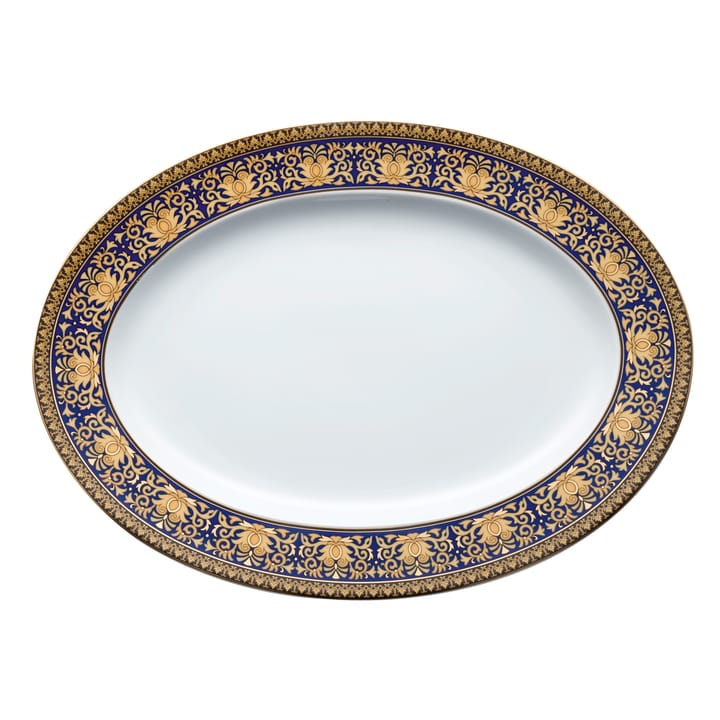 Versace Medusa Blue serving plate - 34 cm - Versace