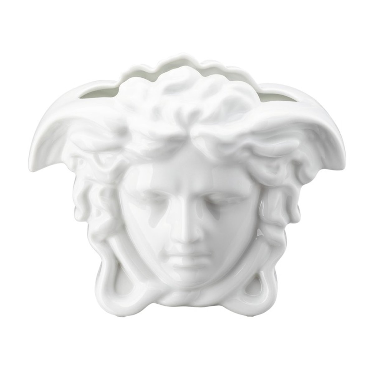 Versace Versace Medusa Grande vase 15 cm White | Scandinavian Design | Vases | White