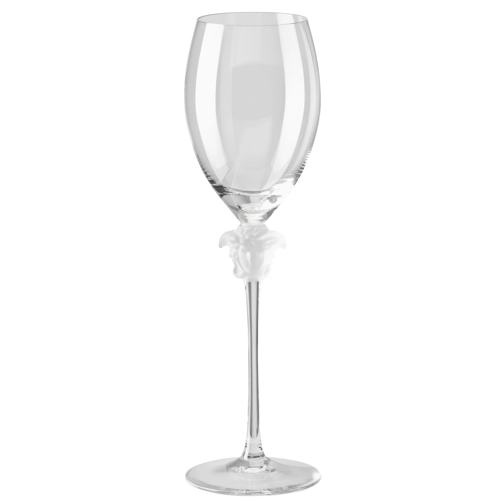 Versace Medusa Lumiere white wine glass 47 cl, Long (26.3 cm) Versace