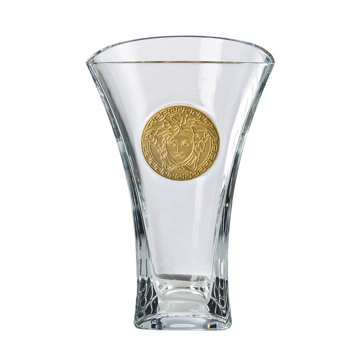 Versace Versace Medusa Madness vase clear Medium | Scandinavian Design | Vases | Transparent