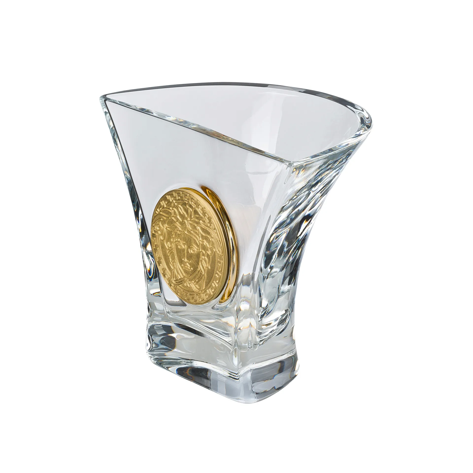 Versace Medusa Madness vase clear, Small Versace