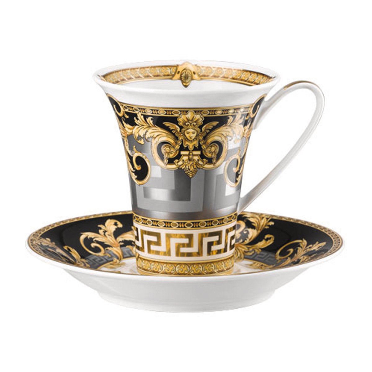 Versace Prestige Gala coffee cup with saucer 18 cl | Scandinavian Design | Coffee cups | Multi