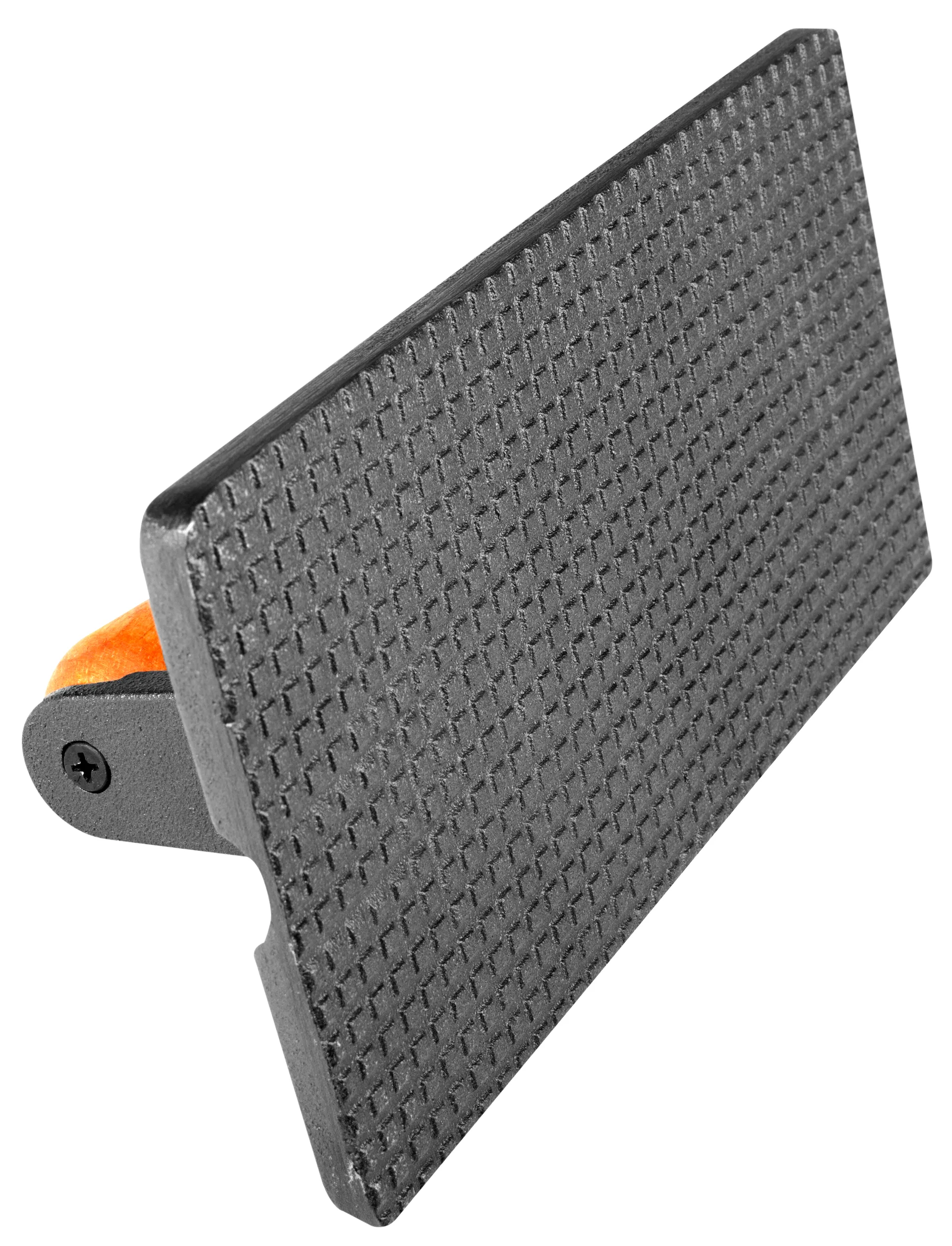 Bacon and grill press cast iron with wooden handle, 21x11 cm Victoria