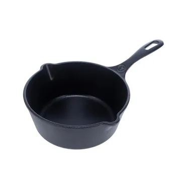 Cast Iron Casserole Ø22 cm - Matte black - Victoria